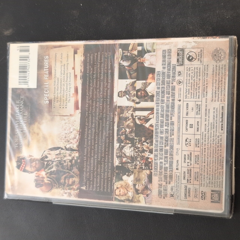 The Last King Of Scotland DVD - Picture 2 of 3